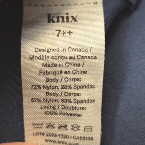 Knix WingWoman Contour Bra Blue Size 7++ 36G/38G - Picture 5 of 5